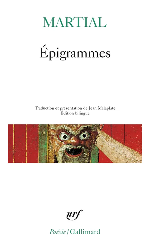 Livres Littérature et Essais littéraires Poésie Épigrammes Martial