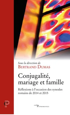 Conjugalité, mariage et famille, Réflexions à l'occasion des synodes romains de 2014 et 2015