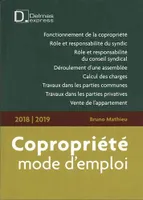 Copropriété, mode d'emploi 2018/2019 - 9e ed.