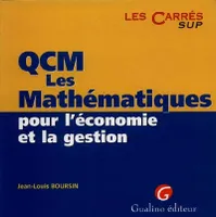 QCM, les mathématiques pour l'économie et la gestion
