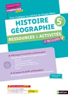 Histoire Géo 5e-Itinéraire-Fichier à photocopier -2022