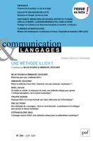 Communication et langages 2020, n.204, Une méthode Illich ? 