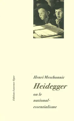 Heidegger ou le national essentialisme