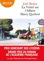 La Vérité sur l'affaire Harry Quebert, Livre audio 2 CD MP3 - 650 Mo + 530 Mo