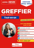 Concours Greffier - Catégorie B - Tout-en-un - Annales 2022 offertes, Concours externe 2023-2024