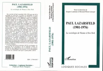 Paul Lazarsfeld (1901-1976), la sociologie de Vienne à New-York