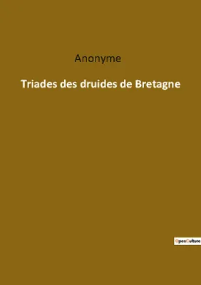 Triades des druides de Bretagne
