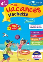 Mes Vacances Hachette - Du CP au CE1 - Cahier de vacances 2022