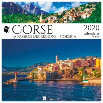 Calendrier Corse 2020 - La passion des régions