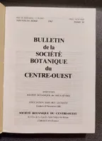 Bulletin de la société botanique du Centre-ouest, Tome 18 - 1987