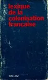 Lexique de la colonisation française