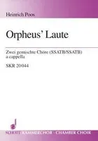 Orpheus' Laute, mixed choir (SSATB/SSATB). Partition de chœur.