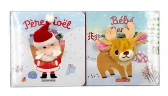 Les bébêtes - Père Noël et bébé renne, Coffret Noël