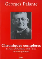 Chroniques complètes, 2, CHRONIQUES COMPLETES T2