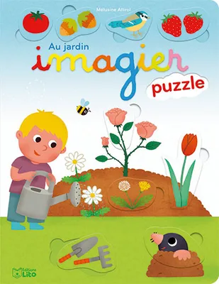 Imagier puzzle, Au jardin