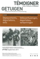 Temoigner,Entre Histoire et Mémoire N°110, Deplacements,Deportation,Exils