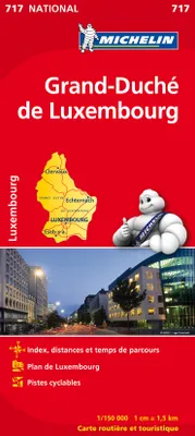 Carte Nationale Grand-Duché de Luxembourg