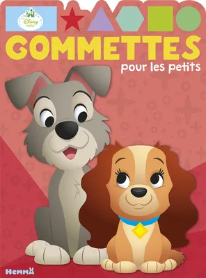 Disney Baby Gommettes pour les petits (La Belle et le Clochard) - Collectif  - Librairie Les Petits Papiers