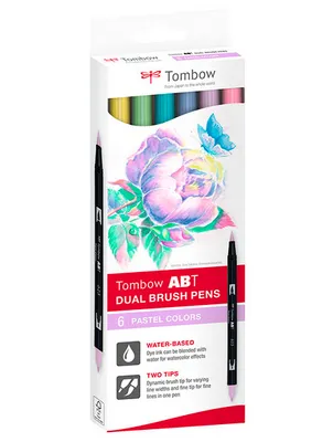 Kit  6 ABT pastels