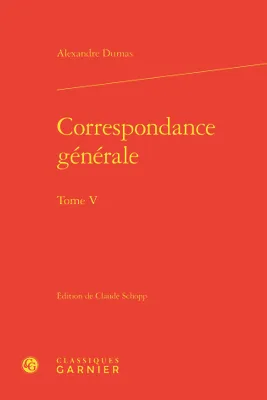 5, Correspondance générale