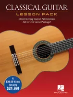 Classical Guitar Lesson Pack, Boxed Set with Four Publications and One DVD in One Great Package