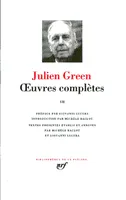 Œuvres complètes / Julien Green., VII, Œuvres complètes (Tome 7)