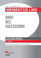 Droit des successions - Mémentos LMD, 7EME EDITION