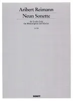 Neun Sonette der Louïze Labé, Mezzosoprano and piano. mezzo-soprano.