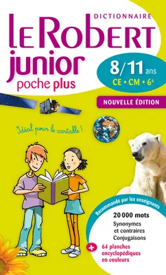 Dictionnaire Le Robert Junior Poche Plus