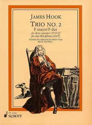 Trio No. 2  fa majeur, 3 recorders (AAT) or flutes.