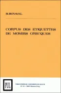 Corpus des étiquettes de momies grecques