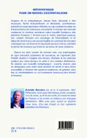 Livres Sciences Humaines et Sociales Philosophie Métaphysique pour un nouvel existentialisme Aristide Nerrière