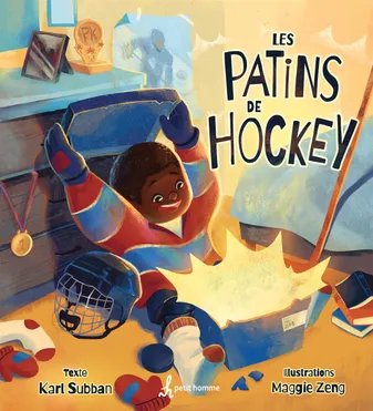 Les patins de hockey