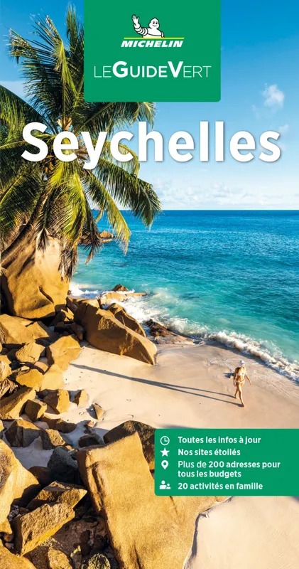 Livres Loisirs Voyage Guide de voyage Guide Vert Seychelles Manufacture française des pneumatiques Michelin,