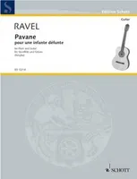 Pavane pour une infante défunte, flute and guitar.