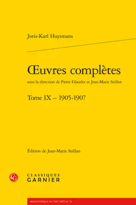 9, Oeuvres complètes