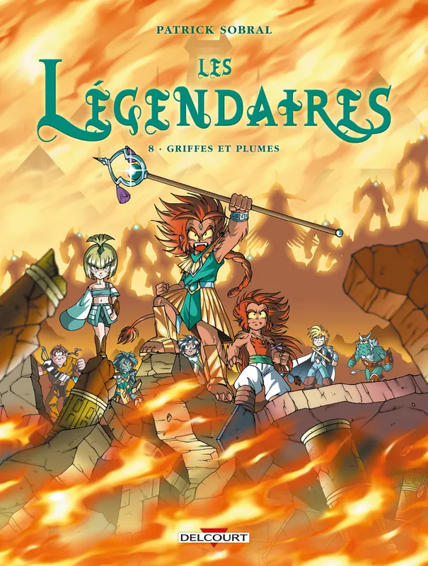 Jeux et Jouets Livres Livres pour les  9-12 ans BD - Manga 8, Les Légendaires, Griffes et plumes Patrick Sobral