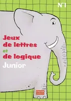 1, JEUX DE LETTRES ET DE LOGIQUE JUNIOR T1, Volume 1, Volume 1