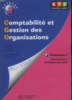 Comptabilité et gestion des organisations., 1, Comptabilité Gestion des Organisations BTS - Ouvrage 1 - livre élève, BTS première année