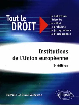 Institutions de l'Union européenne - 2e édition