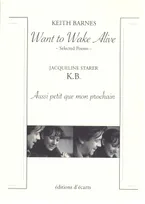 Want to wake alive, Selected poems