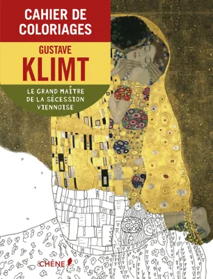 Cahier de coloriages Klimt petit format