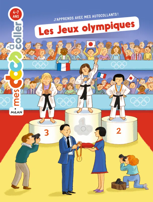 Jeux et Jouets Loisirs créatifs Pochettes créatives Stickers et gommettes Les Jeux olympiques Stéphanie Ledu