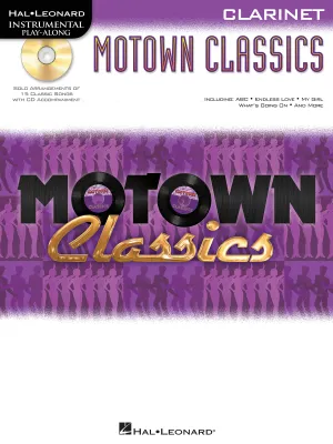 Motown Classics - Clarinet, Instrumental Play-Along