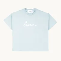 T-shirt Bisou Adultes Taille unique Bleu