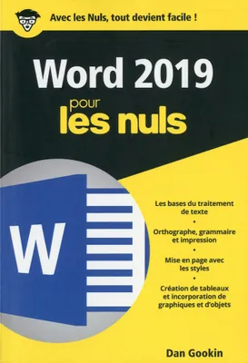 Word 2019 pour les Nuls poche