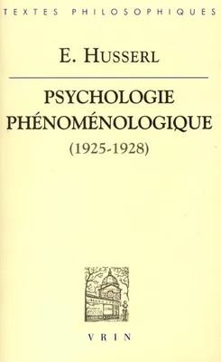 Psychologie phénoménologique