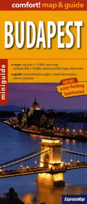 Budapest (Comfort !Map&Guide, Carte Laminée)