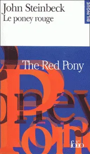 Le Poney rouge/The Red Pony, Livre