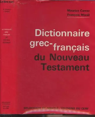 Dictionnaire grec-français du Nouveau Testament